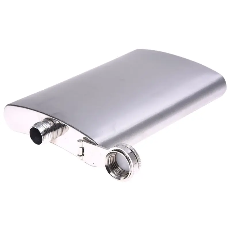 3X Whiskey Pocket 10Oz Hip Flask Liquor Alcohol With Stainless Steel Screw Cap