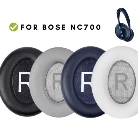 Bose 700 ノイズキャンセリングヘッドフォン (NC700) 用イヤーパッド - より柔らかい PU レザー、厚みを増し、耐久性の高いイヤークッション
