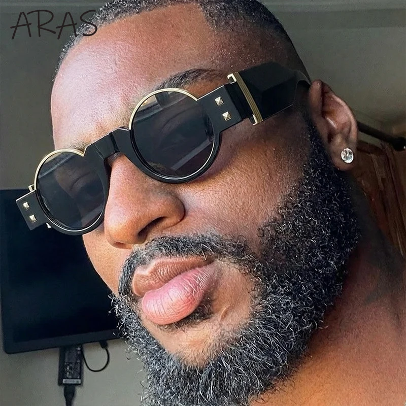 

Vintage Y2K Punk Round Sunglasses Men 2026 Luxury Brand Small Frame Steampunk Sun Glasses For Male Fashion Outdoor Eyewear