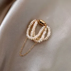 High Quality 100% Natural Freshwater Pearl 14k Gold Filled Female Magnet Buckle Earrings Jewelry For Women Birthday Gifts
