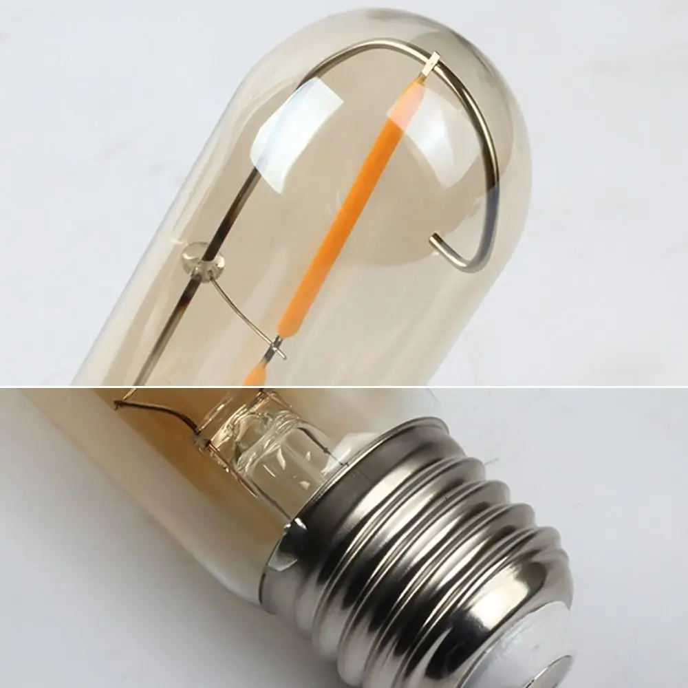 حار 4 واط 5 واط 6 واط 7 واط 8 واط كريستال ضوء لمبة E27 ST64 شمعة لمبة ضوء شمعة دافئة الأصفر LED لمبة ديكور المنزل #6