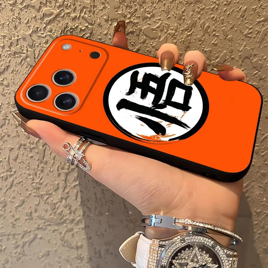 Dragons B-Ball Gohan Logo Case for Apple iPhone 17 Pro Max 12 15 Pro 7 8 17e 11 14 Air XR XS MAX 13 16 Funda Phone Cover view 3