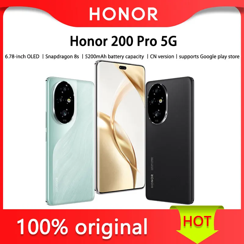 Honra 200 pro 5g cn versão, suporta google play store