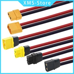 XT60 Connector Male & Female Plug with 10/20/30/50CM 12 AWG Silicone Wire for RC Airplane Quadcopter Lipo Battery ESC FPV Drone