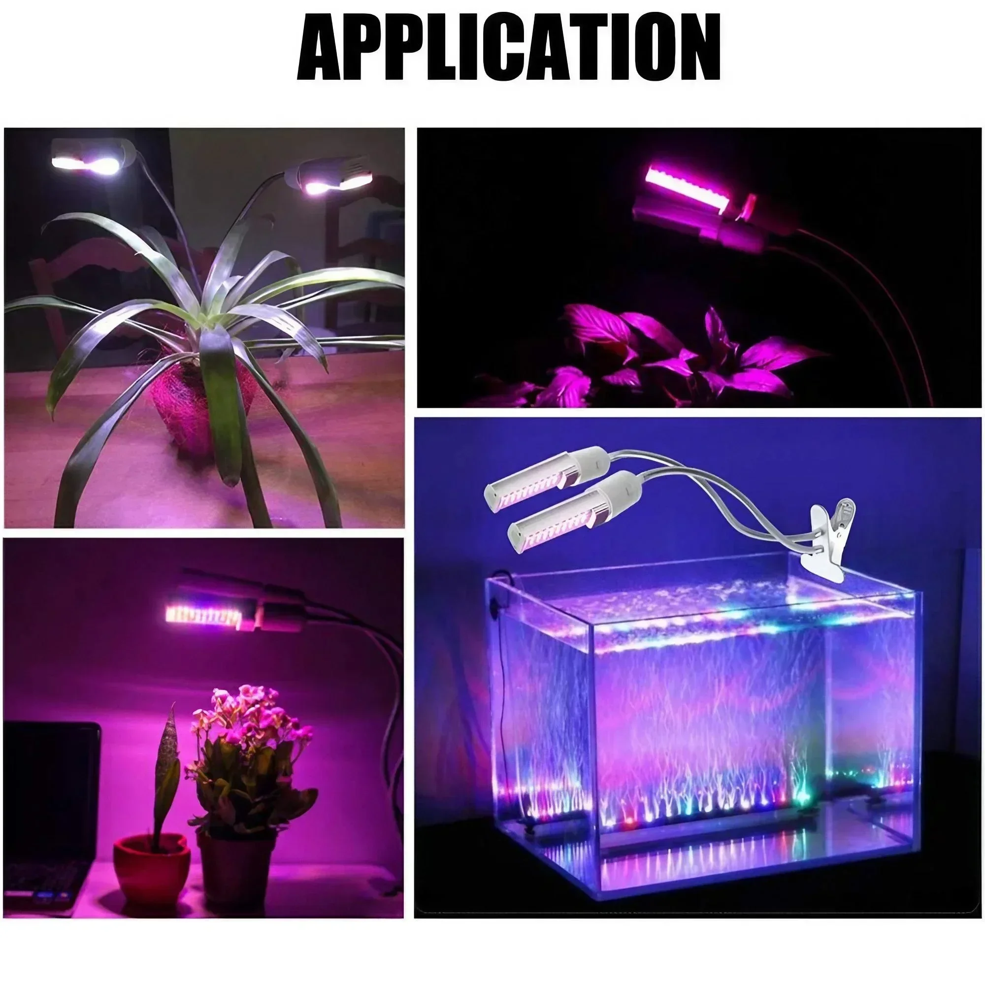 STONEGO E27 Dual Head LED Light Socket Clip Suitable 360° Rotatable and Adjustable Creative for Various Lighting Scenes