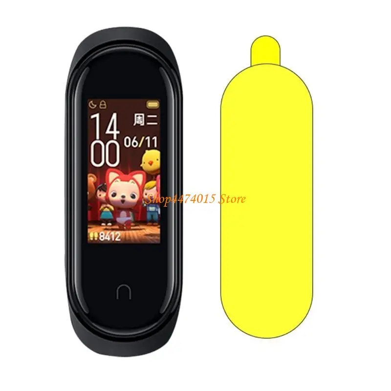 Протектора экрана K1AA для Mi Band 6 5 4 Antipratch Bubble Shatterpropet