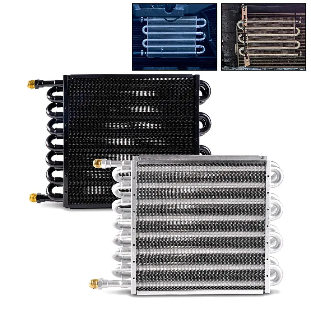 

Car Modification Parts Car Air Conditioning Tube Belt Condenser Double Layer Oil Cooler Radiator 16 Rows Cars Accessories