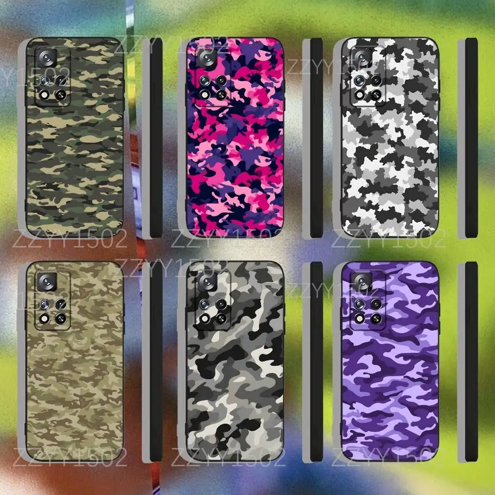 

Fashion Camouflage Miltry Print Phone Case For Samsung S25,S24,Ultra,S20,S30,Plus,S22,S23,Ultra,Plus,5G Slim Fit Dustproof