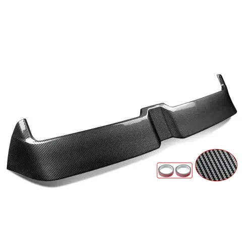 VW GOLF MK7 MK7.5 R लाइन हैच 2014 2015 2016 2017 2018 ओटिंगर स्टाइल टेल ट्रंक लिप स्पॉइलर के लिए कार्बन लुक रियर स्पॉइलर 6 best sales स्पॉइलर गोल्फ एमके7 - №3