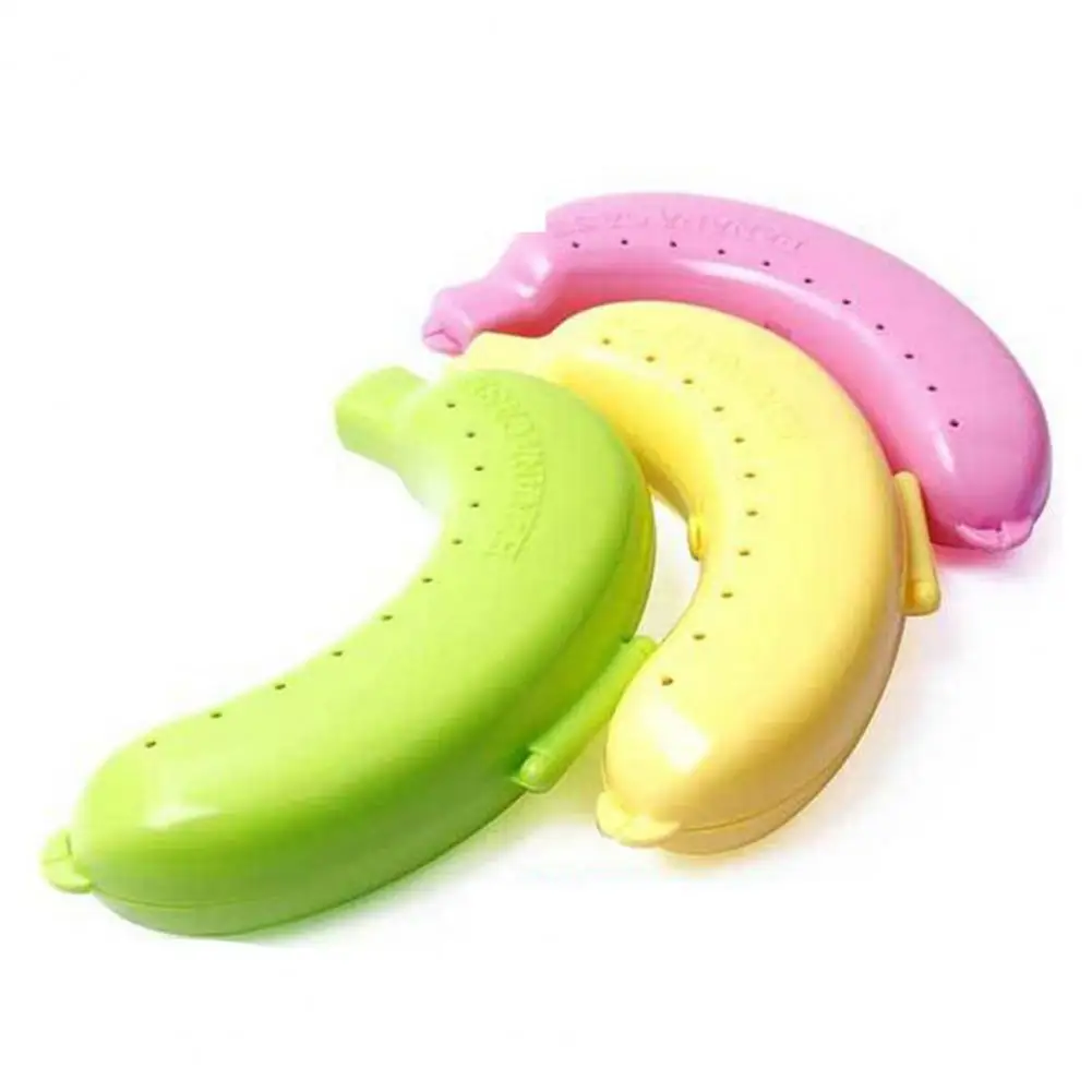 Fruit Storage Case Banana Protector Case Reusable Banana Protector Box Food Grade Bfa-free Container for Easy Storage for 3