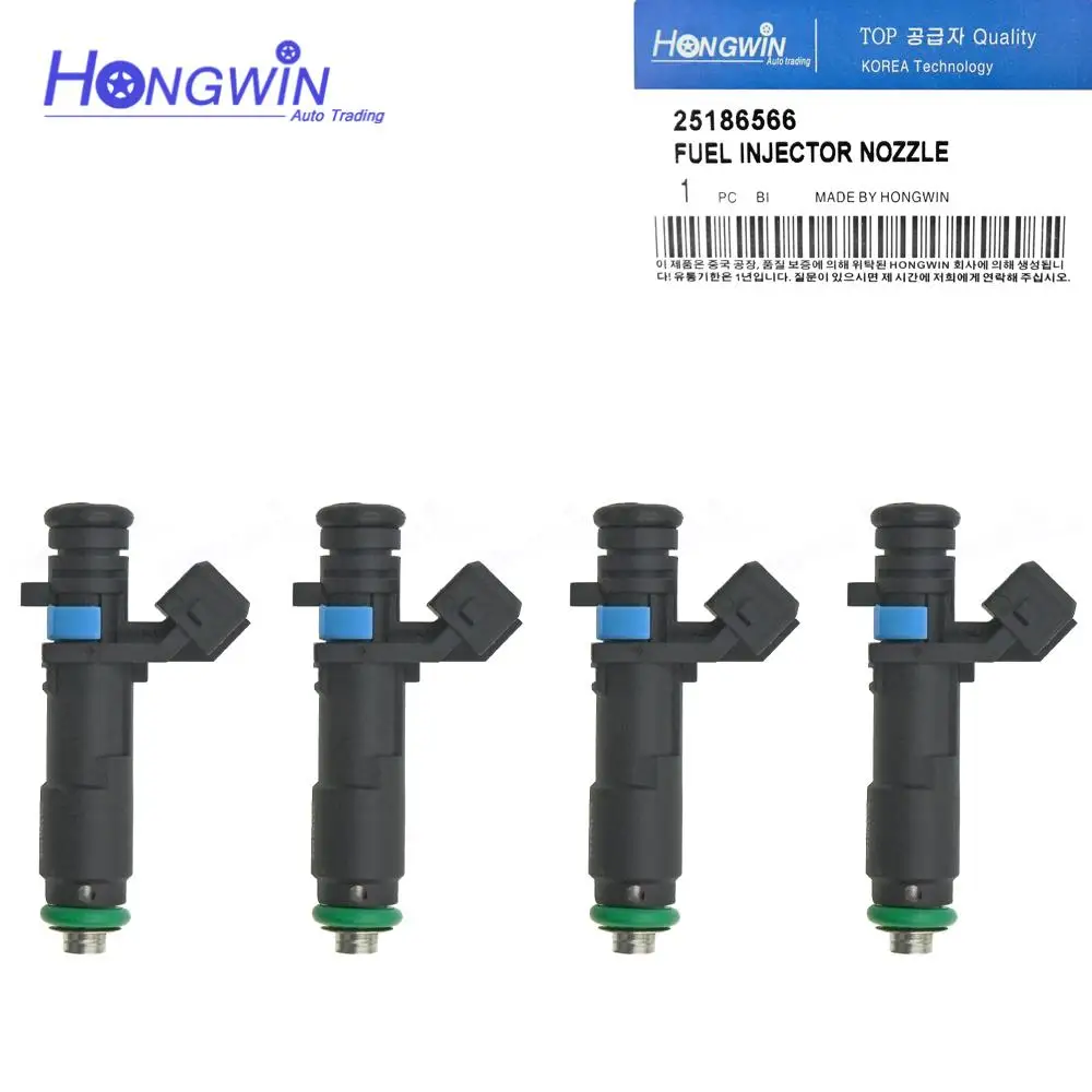 25186566 New Fuel Injector Nozzle For Chevrolet Sail 1.2 Aveo 1.2 Spark 1.0 1.2 1.4 2010-2015 24101262 23899720