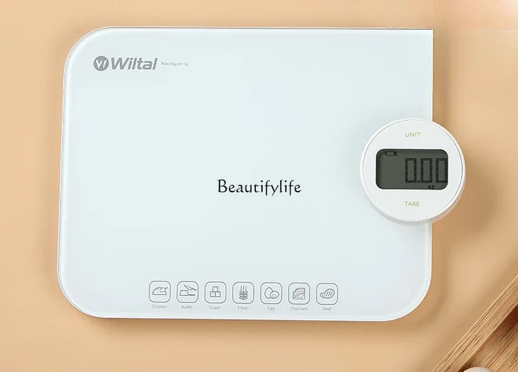 Precision Electronic Commercial Small Gram Weighing Household Kitchen Food High Precision Platform Scale