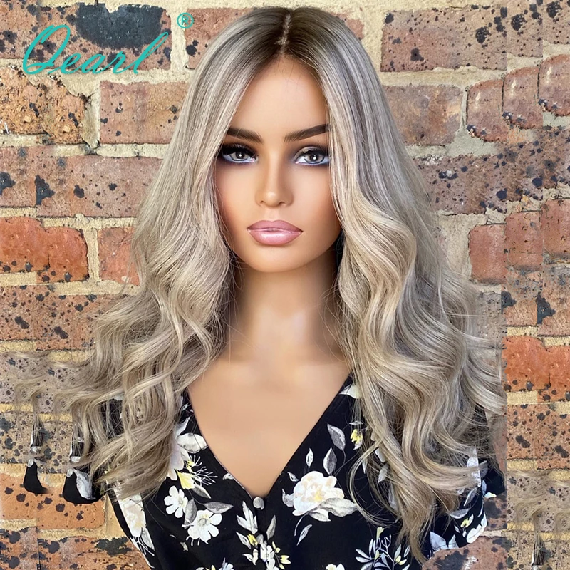 

Glueless 100% Human Hair Wigs New in Dirty Ash Blonde Full Lace Wig for Women Virgin Brazilian Hair Sale Lace Frontal Wig Qearl