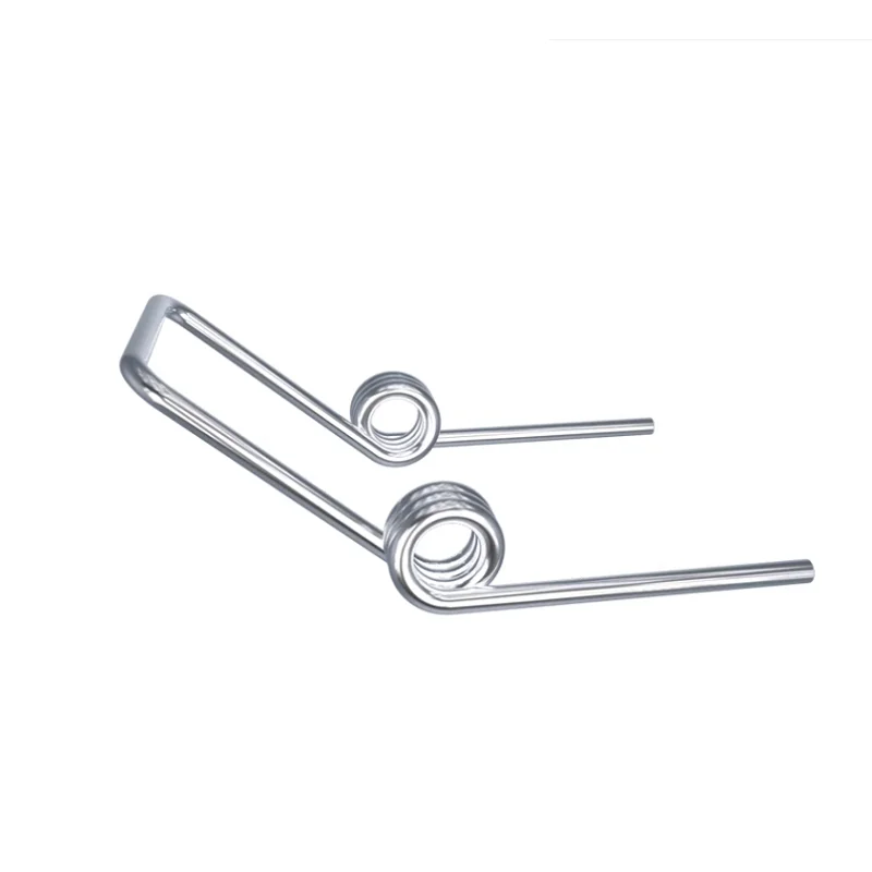 10PCS Stainless steel double torsion spring wire diameter 1.5MM angle 150 degrees double torsion spring
