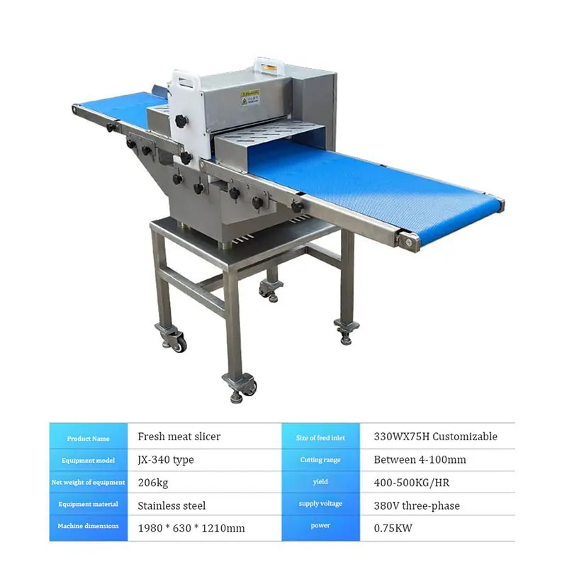 High Capacity Industrial Fresh Frozen Meat Cutter Meat Cube Cutting Machine Meat Dicer Machine For Sale