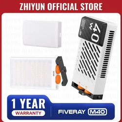 ZHIYUN Official FIVERAY M40 40W Led Lights Pocket Light Photo Video Lamp Handheld Fill Light Photography Lighting