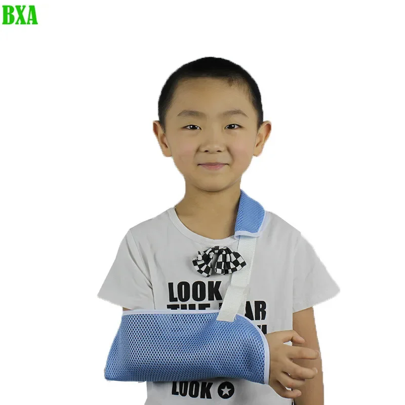 Children's Sling Arm Sling Shoulder Support Children's Breathable Support Shoulder Injury Wrist Fracture Pediatric Fixator Comfo