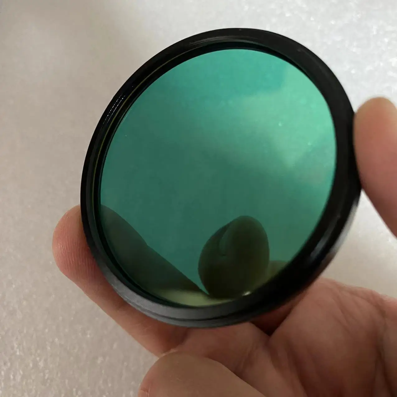 Multiple Sizes Thread On The Lens Light Green IR Chrome Filter Glass For Camera Photography