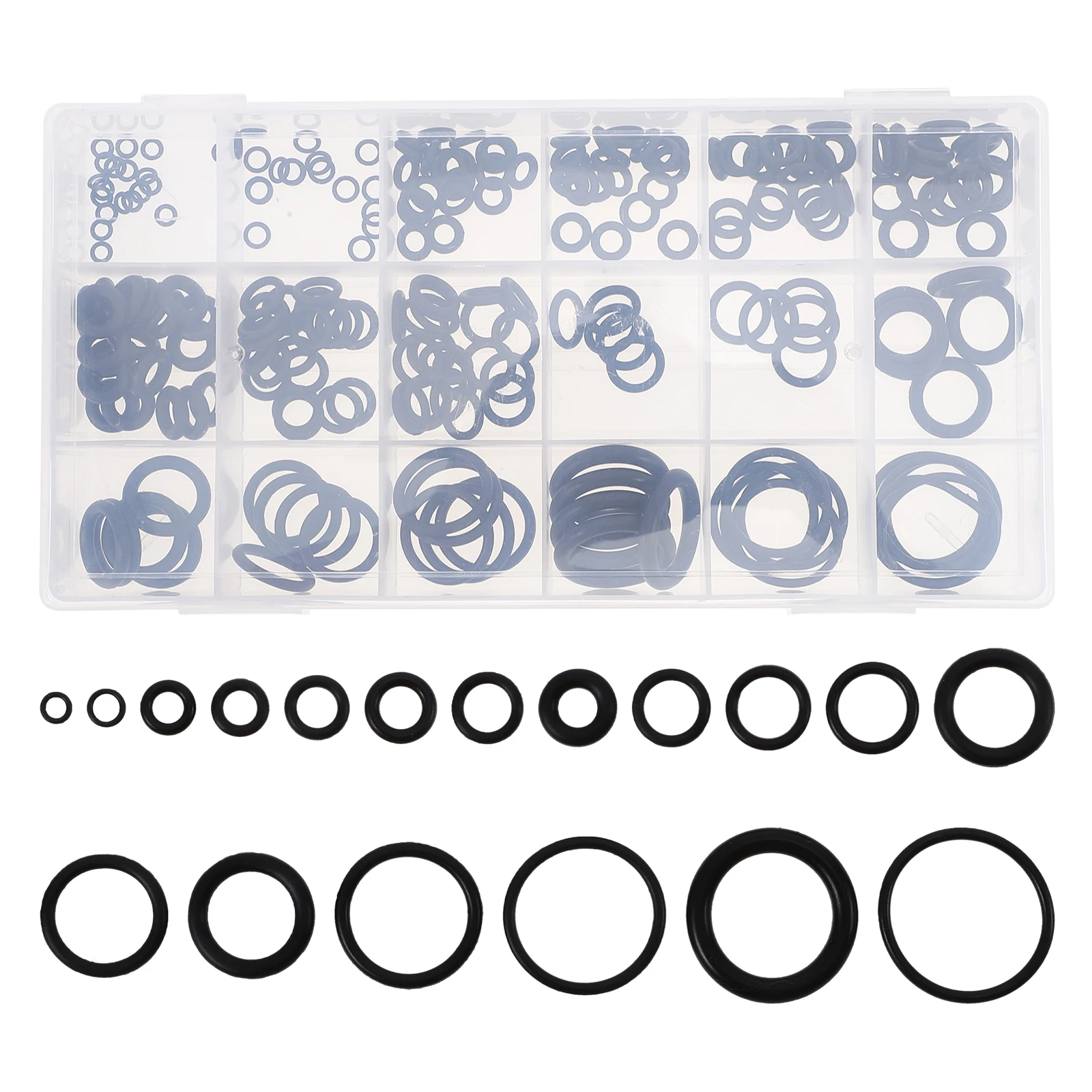 

1 set Fishing Rod Guide Repair Kit Accessories for Pole Eyelets NBR Tube Angling Supplies Durable Materials Storage