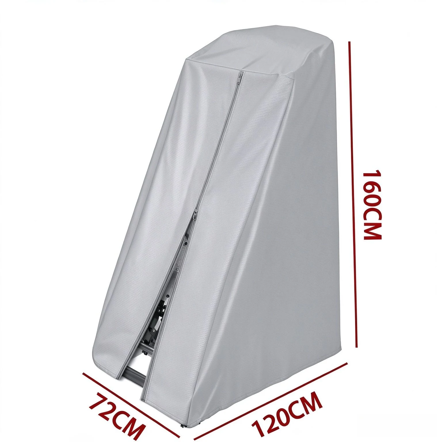 Indoor Inversion Table Cover Constructed from 420D Oxford Fabric for Dust and Pet Hair Resistance in Living Spaces