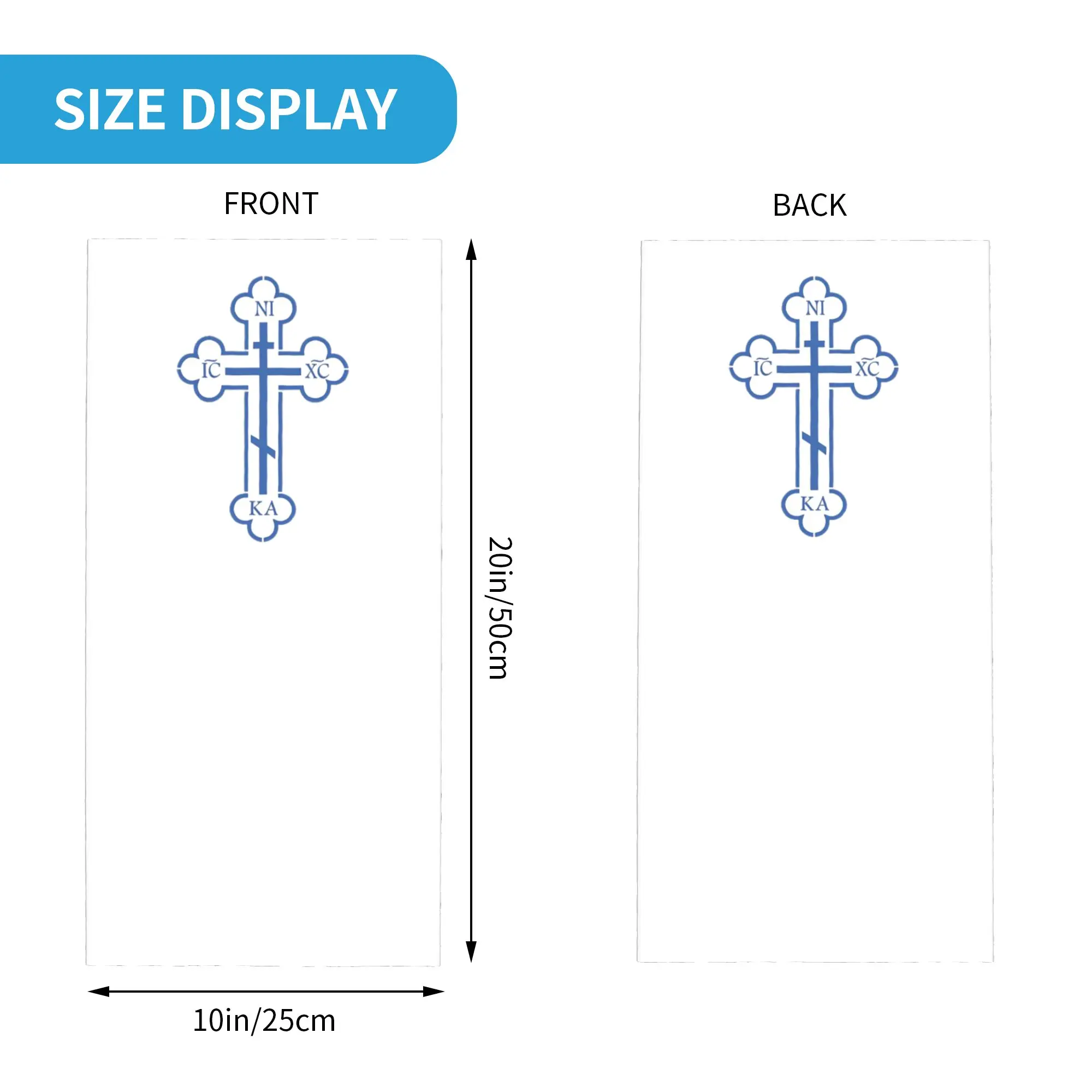 Russian Orthodox Cross Print Bandana Neck Gaiter Printed Wrap Mask Scarf Balaclava Riding For Men Women Adult Washable