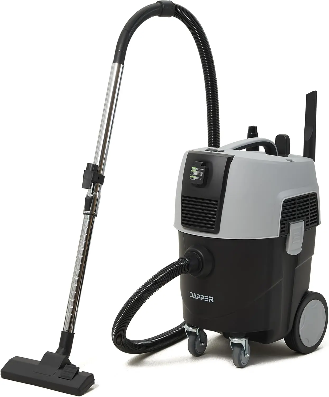 

Wet/Dry Dust Extractor/Vacuum with Auto HEPA Filter, 8 Gallon, Tool Auto-Start, 140 CFM, 20 kPa Suction, 2-Year Warranty – Ideal