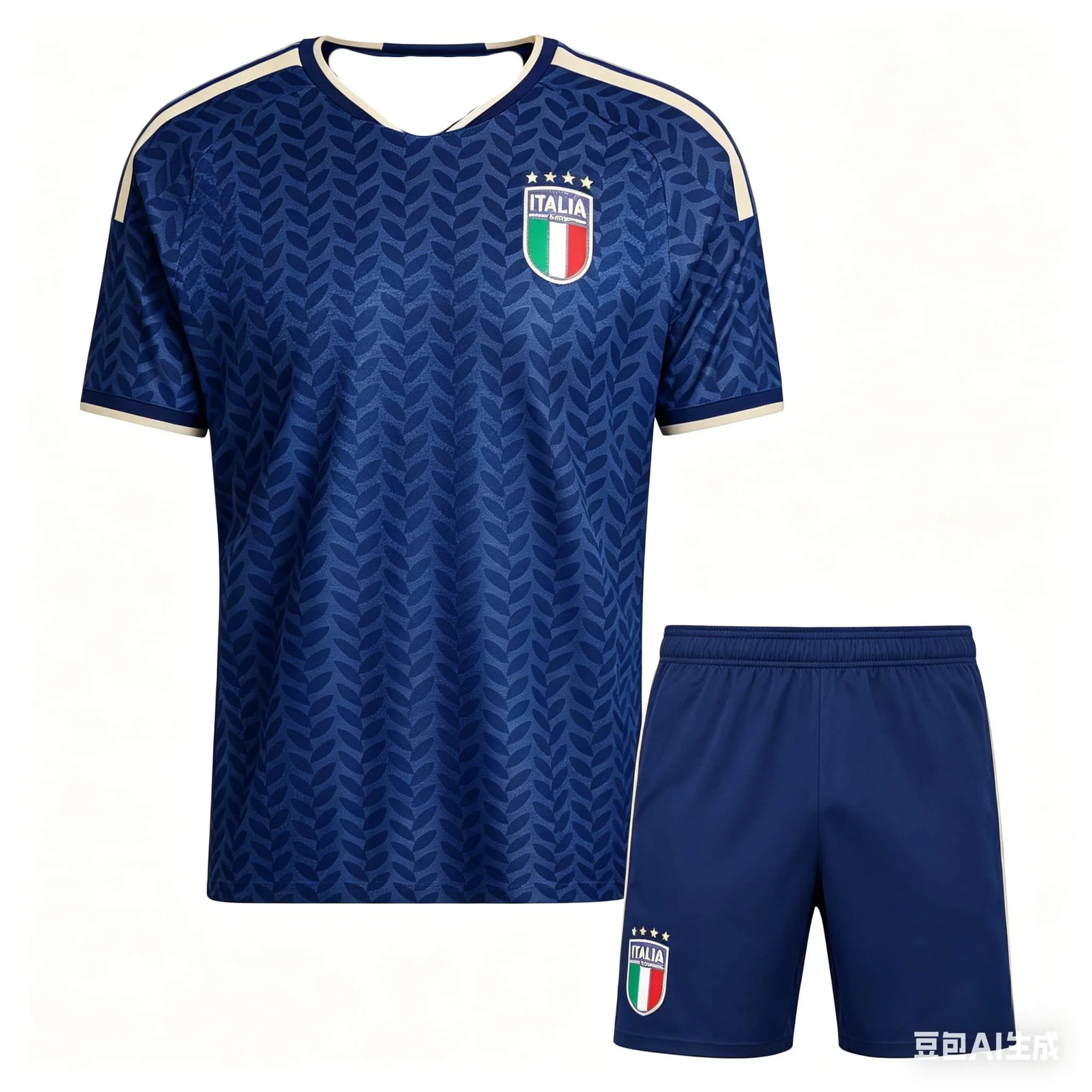 

2026 New Italy Style Casual Soccer Jersey Set Adults Trendy Football Oversized Quick Drying Casual T-shirt Set