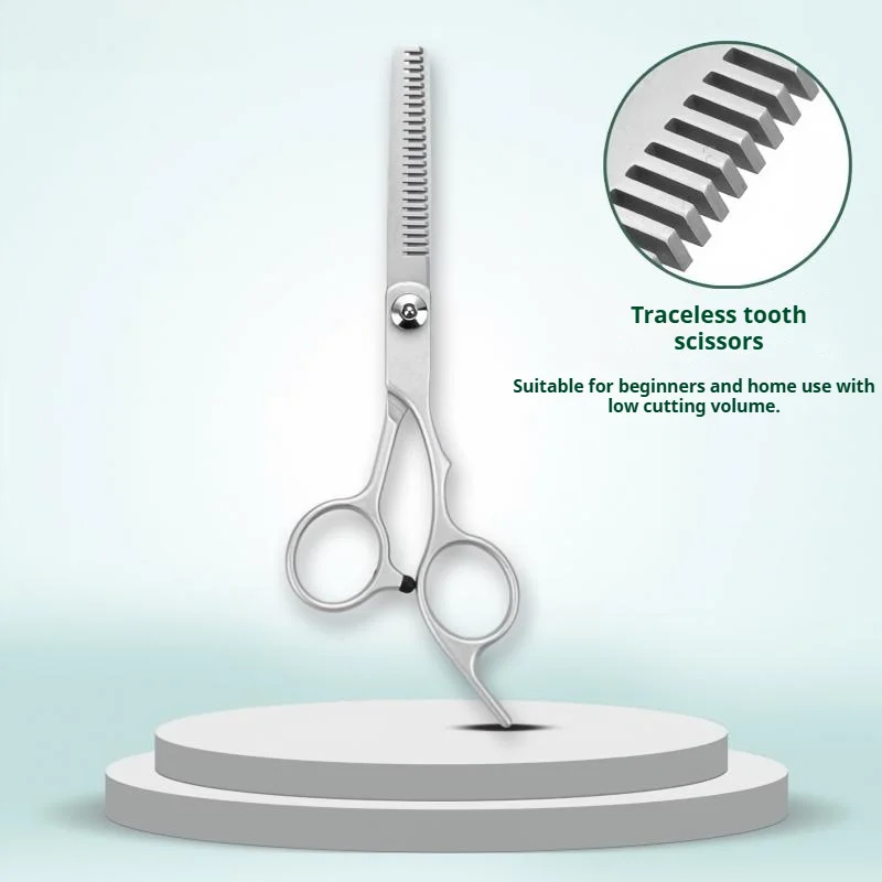 Stainless Steel Hair Cutting Scissors Set Thinning Shears Hairdressing Tools Barber Scissors for Bangs Trimming 3
