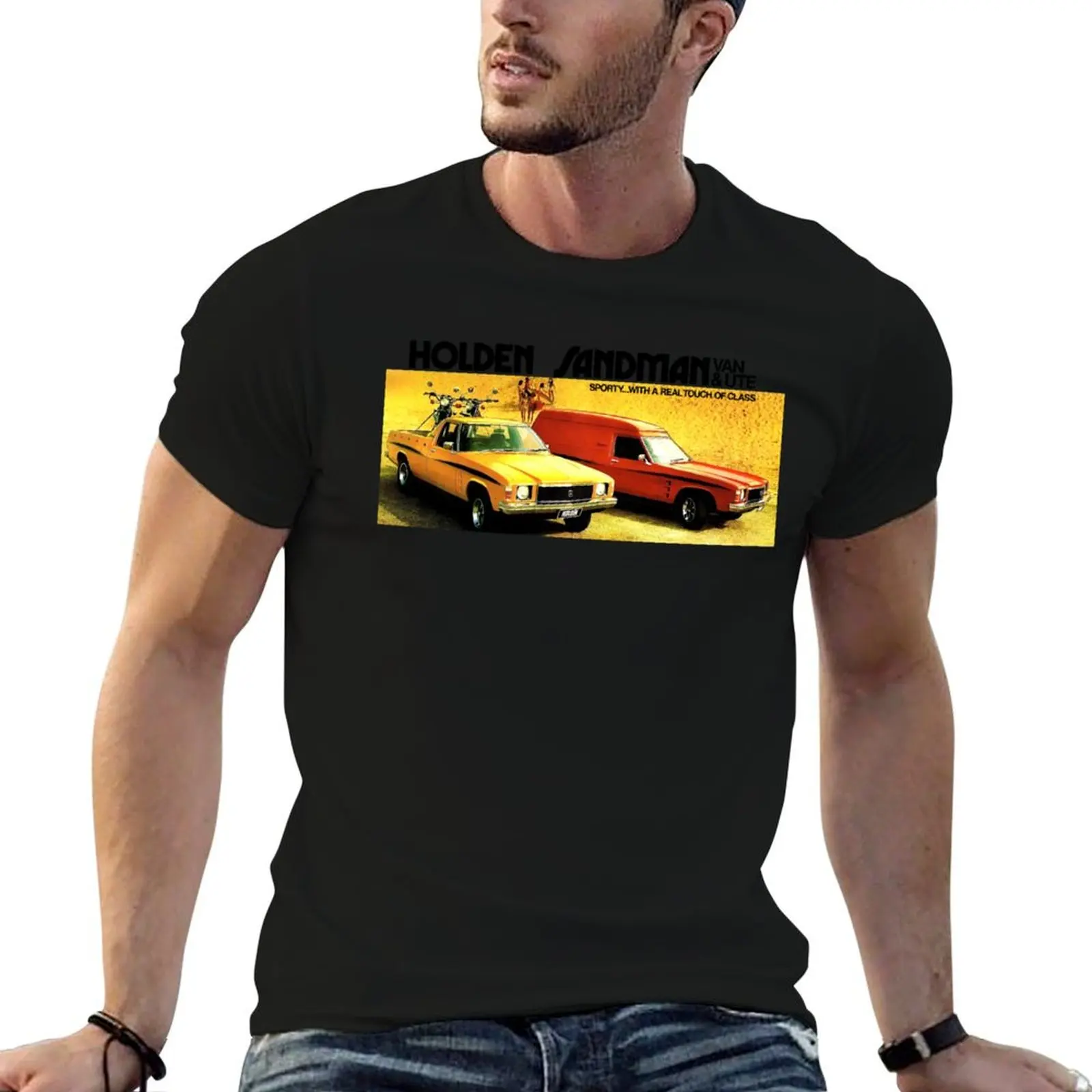 HOLDEN SANDMAN VAN & UTE T-Shirt shirts graphic tees essential t shirt t shirts for men pack