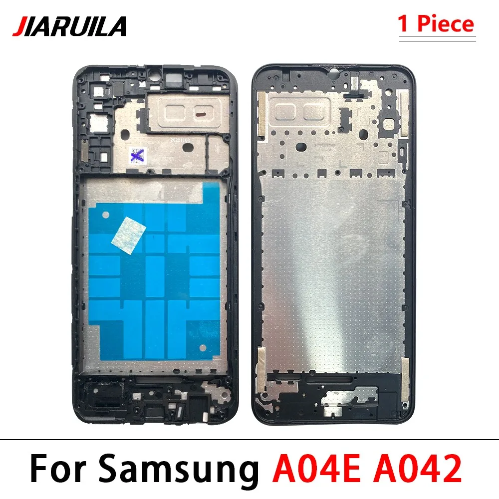 Front Housing LCD Display Frame For Samsung A02s A03s A03 Core A04 A04s A04E Housing Middle Frame Bezel Plate Cover