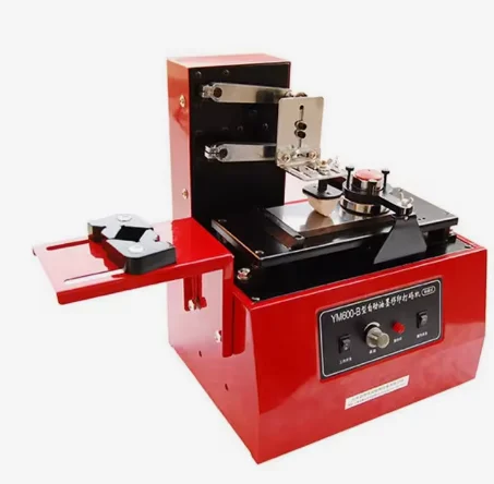 Fast electric digital printer for printing labelson plastic pet bottles and boxes, with date, batch and expiration code function
