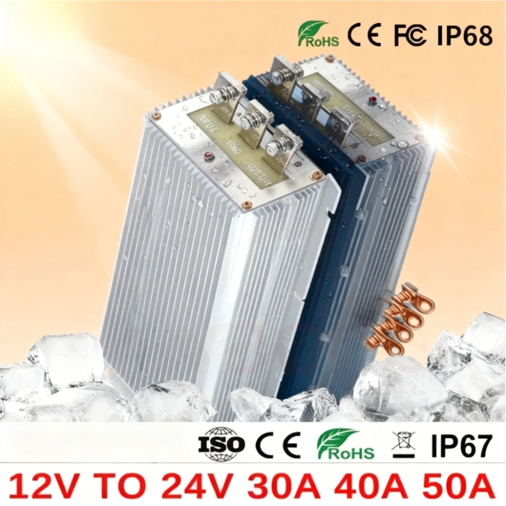 

High Power 12V to 24V 30A 40A 50A DC-DC Step up Boost Converter transformer voltage regulator Module 12 Volt to 24 Volt ROHS CE