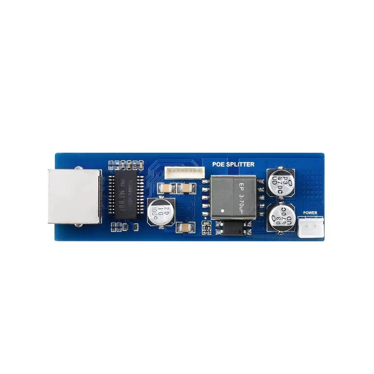 Micro Snow Industrial PoE Separators Gigabit Ethernet 5V 2.5A Type-C Interface Network Monitoring