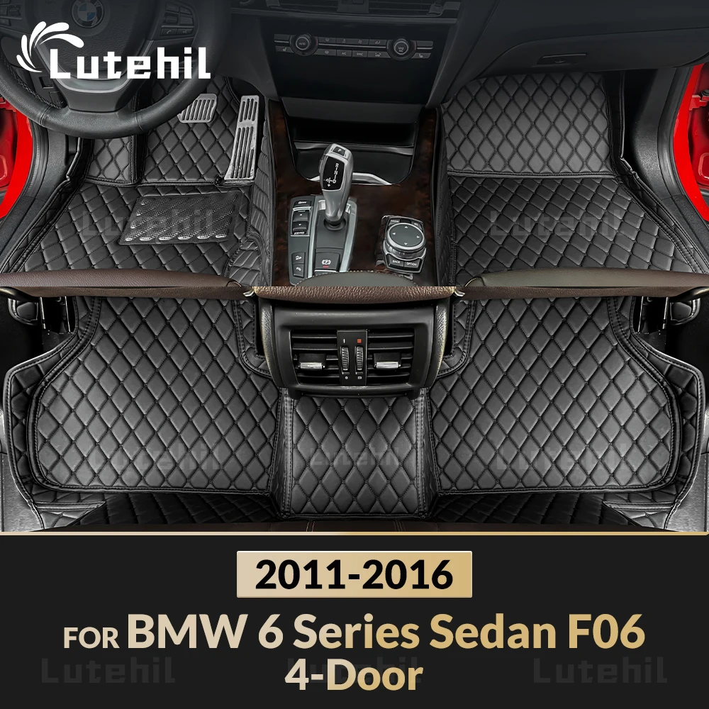 

Автомобильные коврики Lutehil для BMW 6 серии Sedan F06 650i 640i (4 двери) 2011 2012 2013 2014 2015 2016 аксессуары для интерьера на заказ