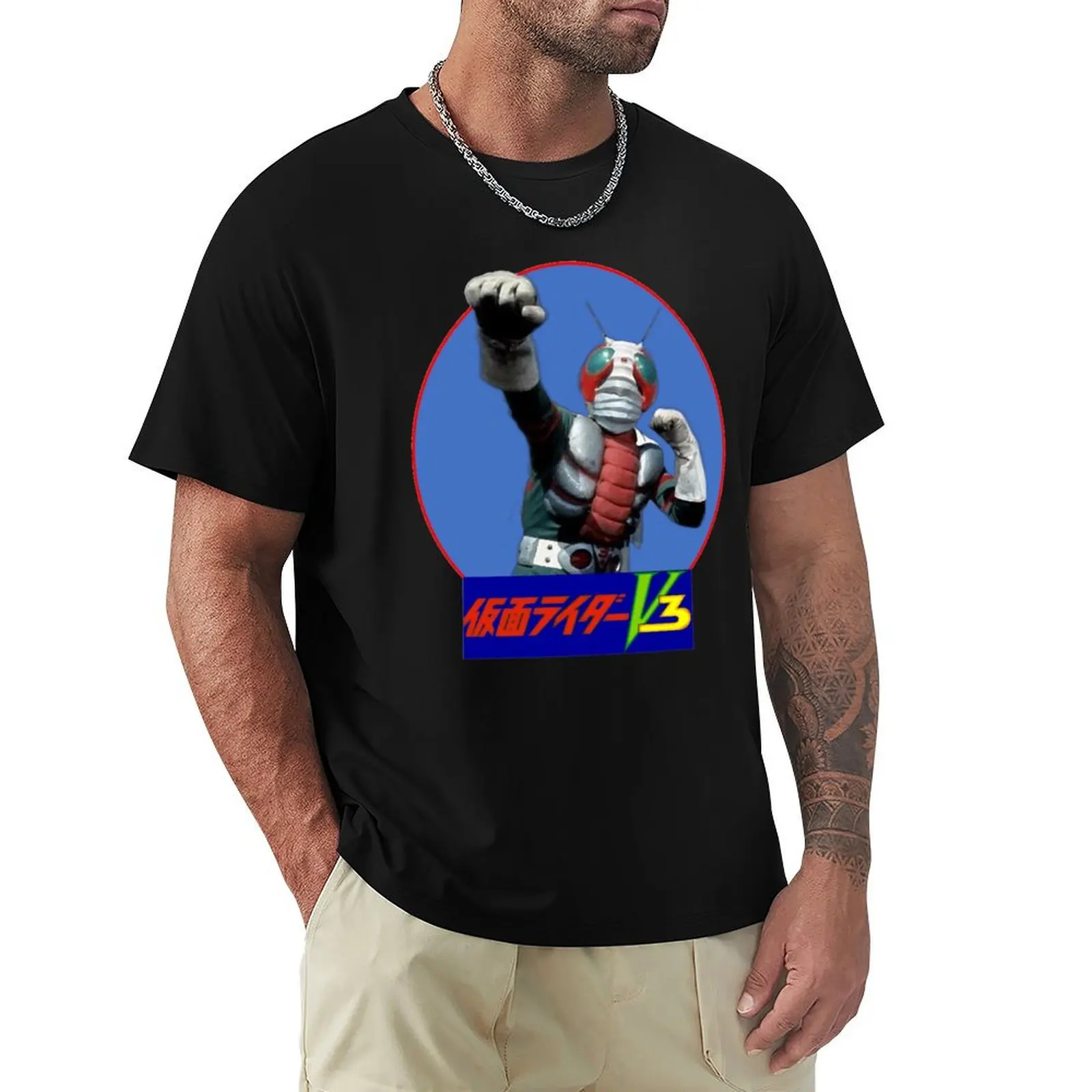 

KAMEN RIDER V3 PUNCH T-Shirt customs customizeds cute tops plus size tops men t shirts