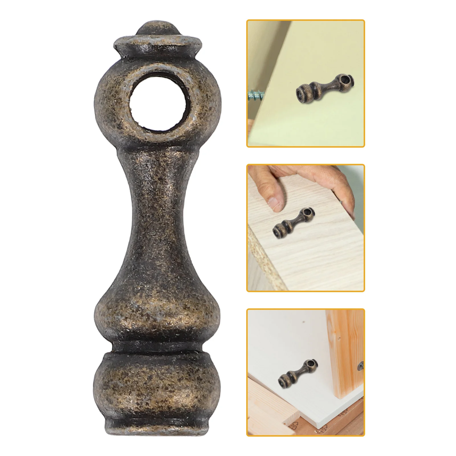 

10 pcs Zinc Alloy Cabinet Connectors Metal Furniture Rail Connectors Multi-Functional Universal Corner Connector For Glass