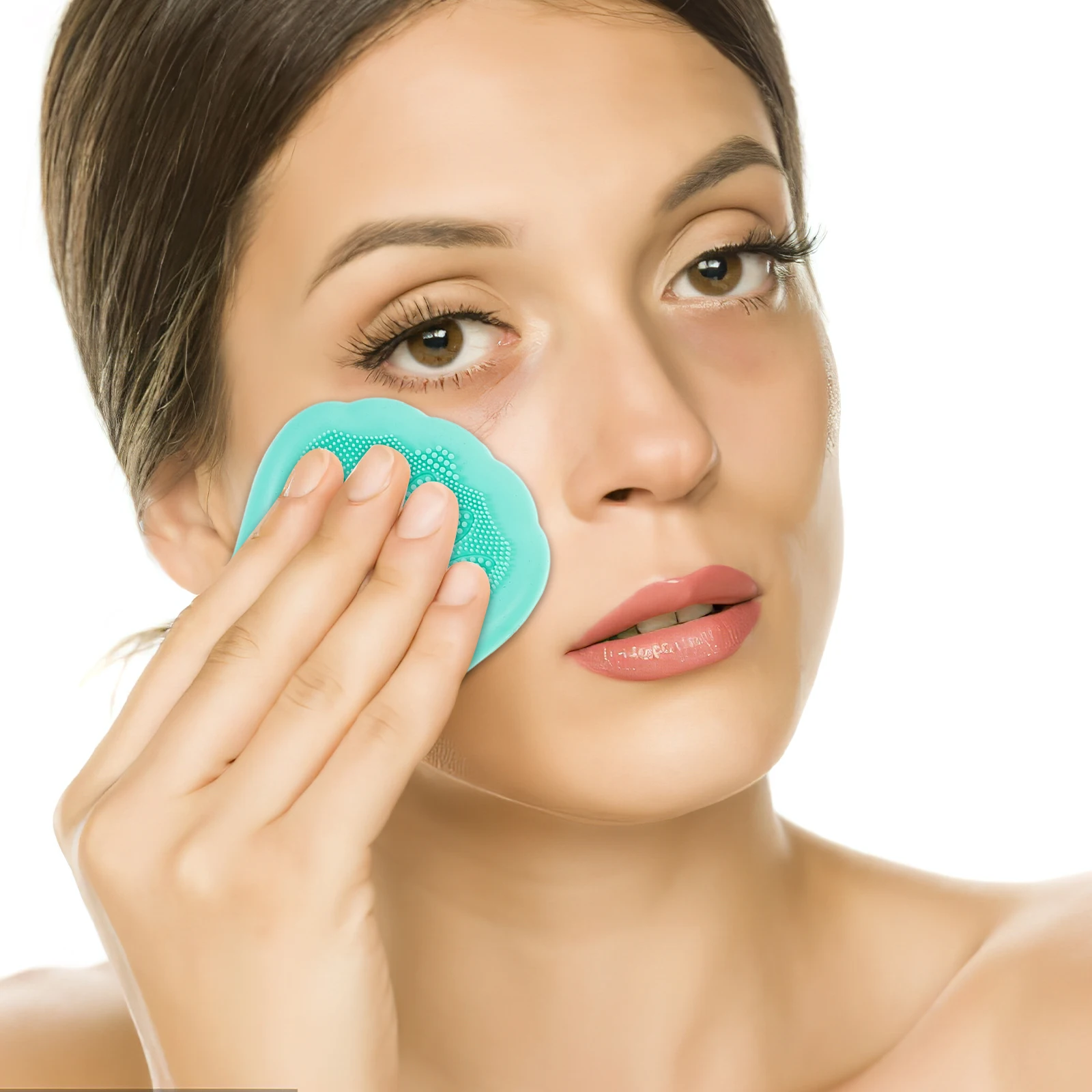 

1 Set/3pcs Silicone Handhold Cleaning Brush Cat Claw Shaped Design Face Cleansing Brush Multifunction Face Cleansing Tool (Rando