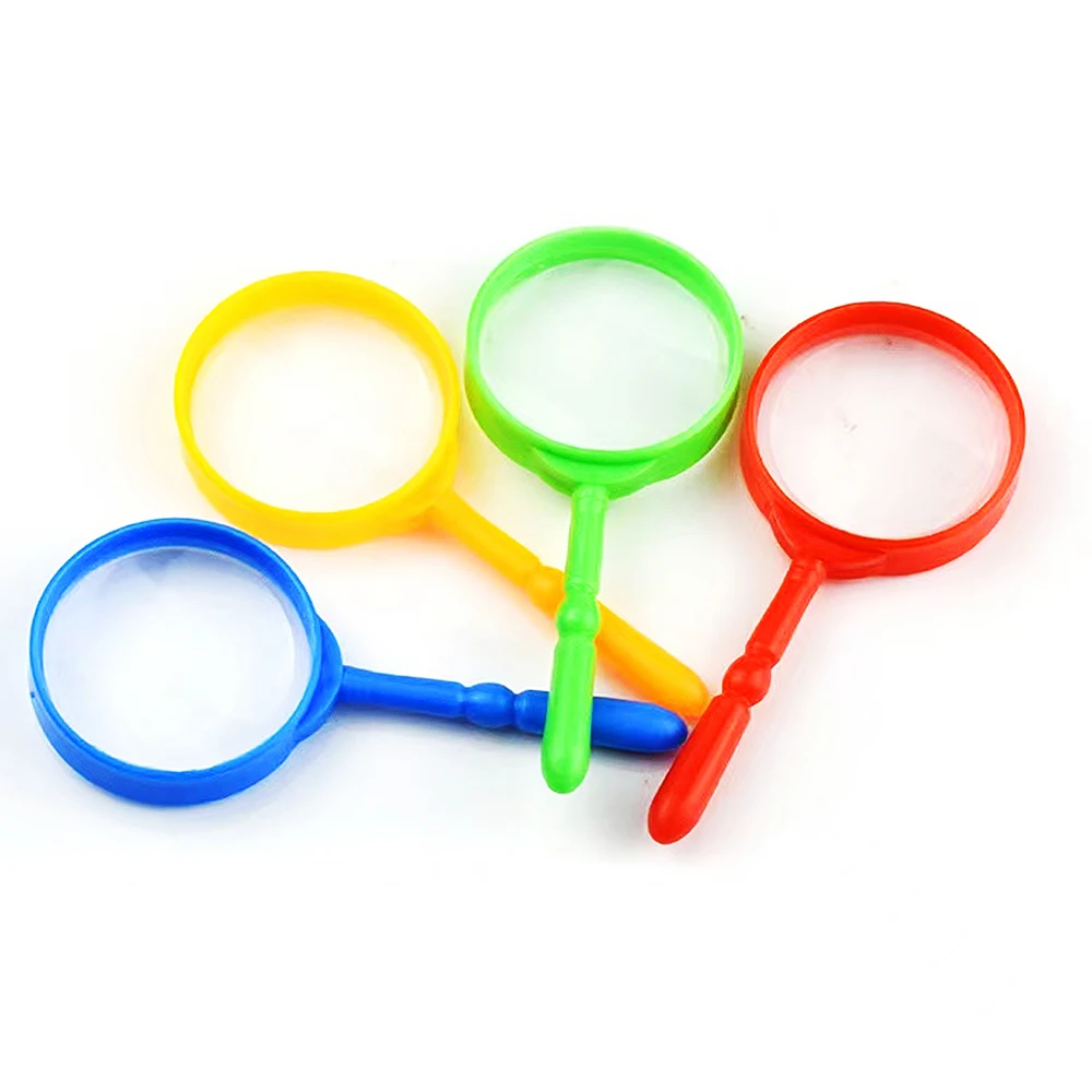 

12/30Pcs Mini Kids Magnifying Glasses Boys Girls Birthday Party Favors Pinata Fillers Carnival Party Prizes Candy Bag Giveaway