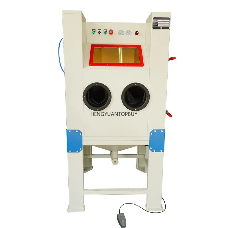 Manual Dry Sandblasting Machine Suction Sand Blasting Cabinet