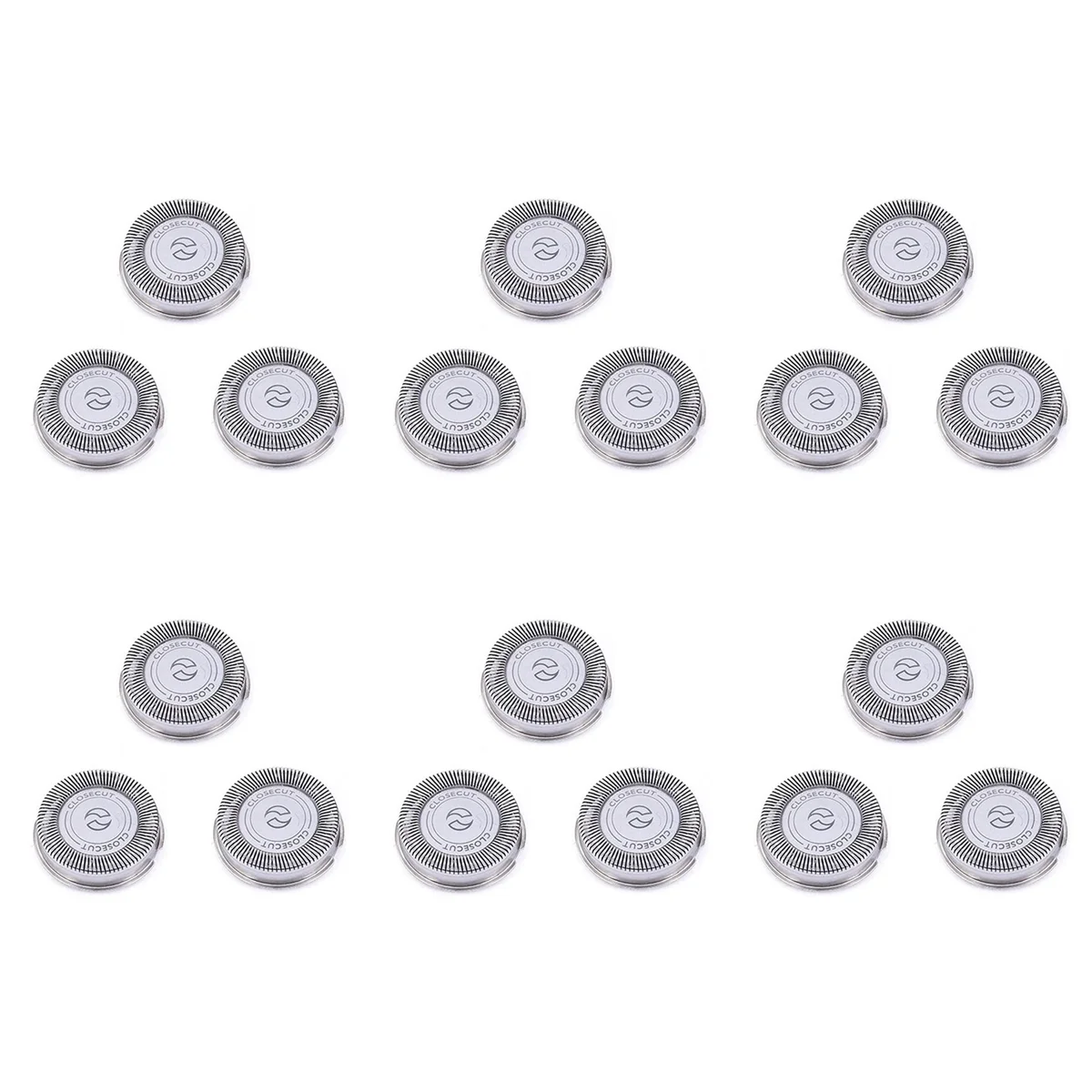 

A76Z 18 упаковок сменных головок SH30 для бритв серии 3000, 2000, 1000 и S738, с лезвиями