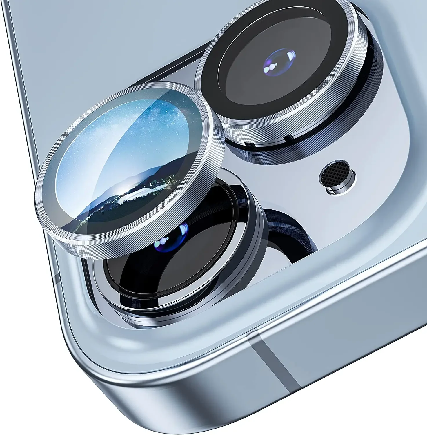 2-3 قطعة غطاء حامي عدسة الكاميرا آيفون 16 15 برو ماكس 14 زائد 15Pro 14Pro 13Pro IPhone15 طبقة حماية الملحقات