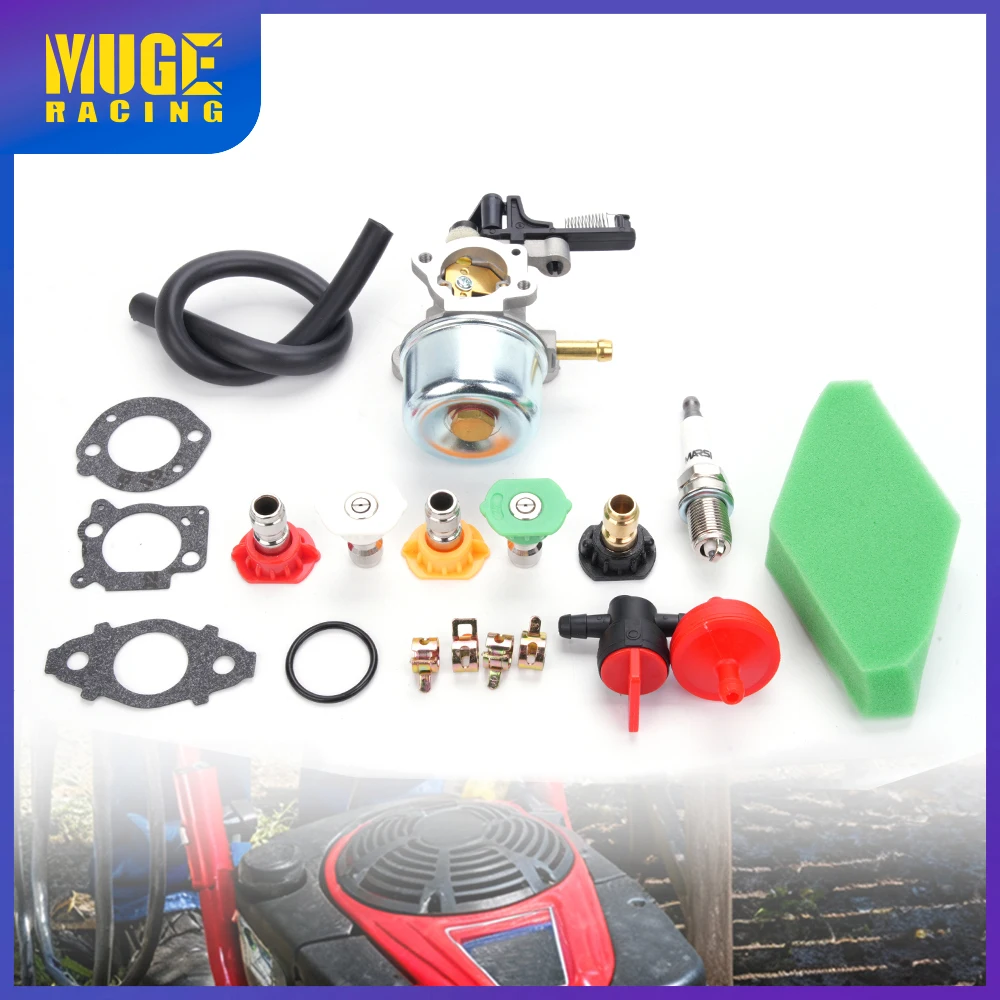 MUGE-591137 590948 Pressure Washer Carburetor kit 2700PSI 2800PSI 2900PSI For 7.75Hp 8.75Hp 8.5Hp 190CC Pressure Washer FRG033