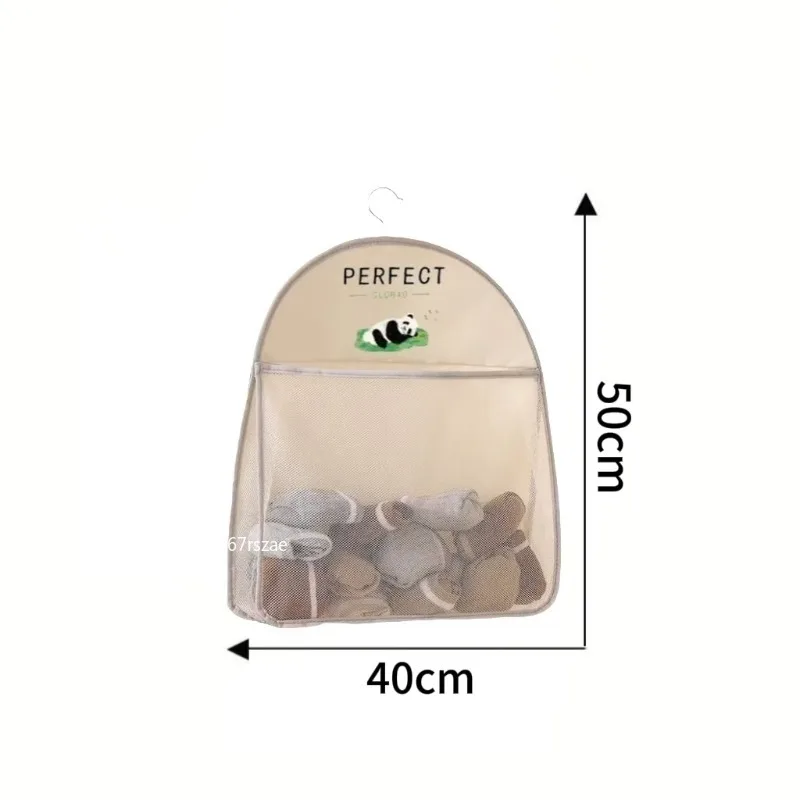 Multi-Layer Hanging Storage Bag for Socks Underwear Home Clothes Net Pocket Wall-Mounted Closet Organizer Dorm Room Organization