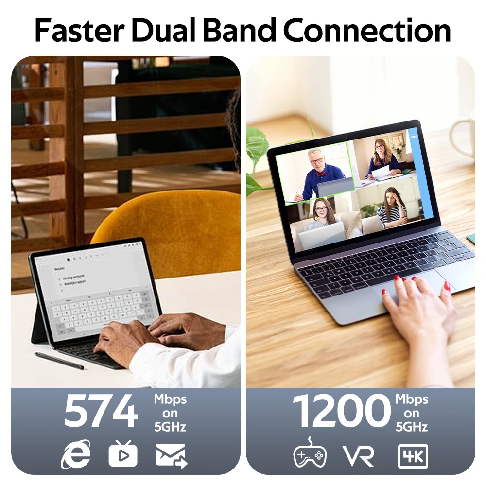 FENVI WiFi 6 USB Dongle MT7921 Receiver 1800Mbps Dual Band 2.4G/5G Wireless Network Card USB 3.0 WIFI Adapter For Laptop Desktop