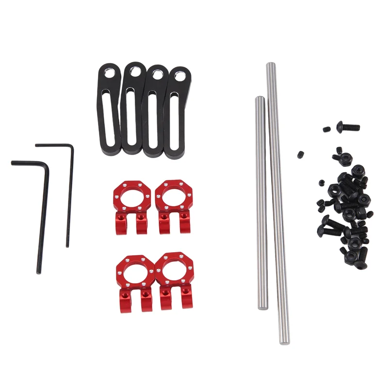 AS96 - Przedni Tylny Zderzak Samochodu RC Zderzak Ze Stopu Aluminium Do TRX4 SCX10 1/10 RC Crawler Części Zamienne Akcesoria Tuningowe