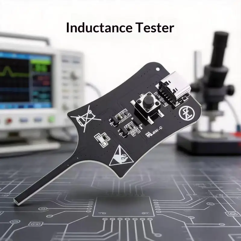 【HG】Inductor Detector Tool Motherboard Coil Tester For Phone Motherboard Repair Electromagnetic Induction Quick Fault Check