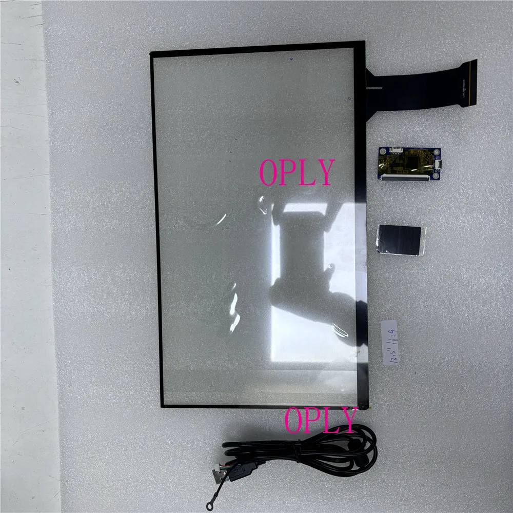 Universal Multi-touch Capacitive Digitizer Touch Screen 13.3 inch 16:9 303*178mm Panel Glass 13.3