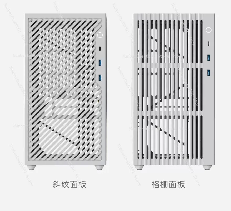

K3mini Vertical ITX Case Short GPU Support Direct Plug Air Cooling All Aluminum CNC Process Mini Desktop PC Chassis