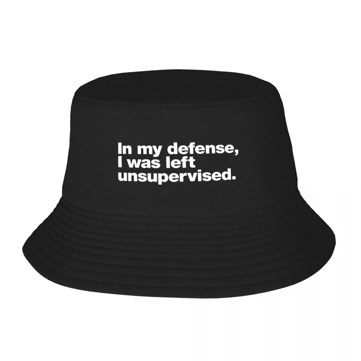 In my defense, I was left unsupervised. Bucket Hat Sunhat Custom Cap Hat Man Luxury Luxury Cap Men's Baseball Women's