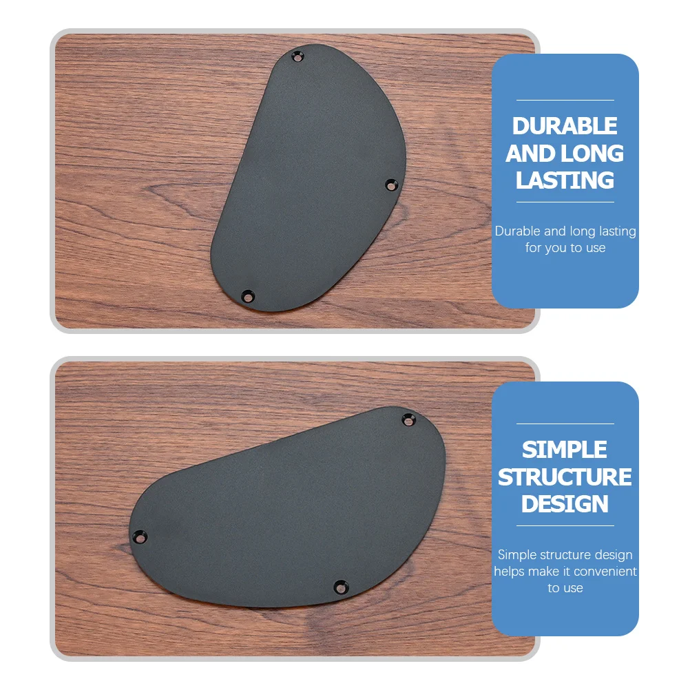 

Guitar Back Pickguard Anti-Scratch Durable Impact Protection Plate For Electric Guitar Rear Protector Diy Music Accessory